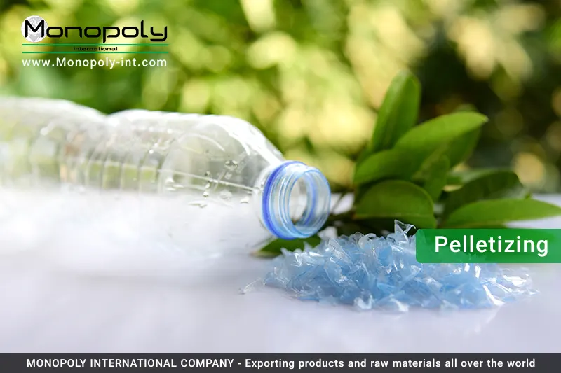 Pelletizing in Pet recycling