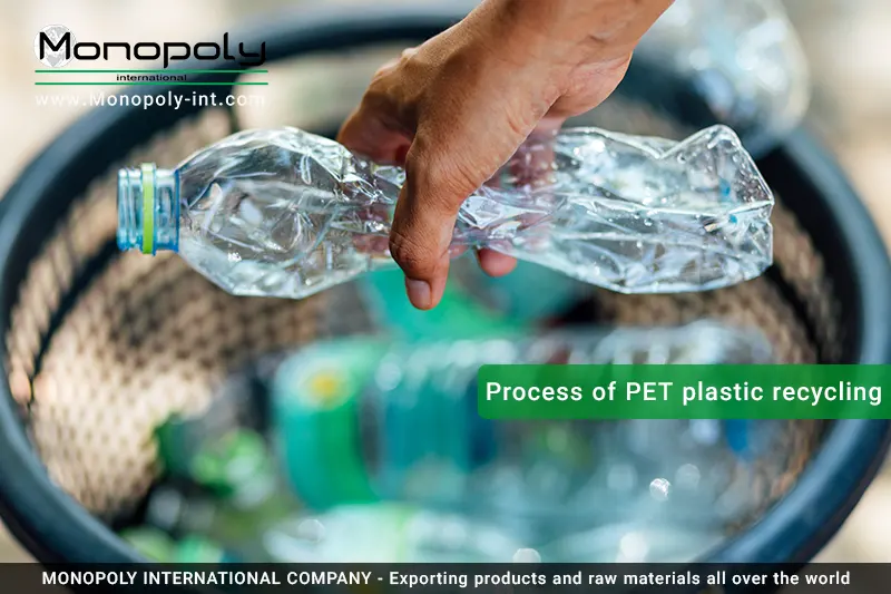 process of PET plastic recycling